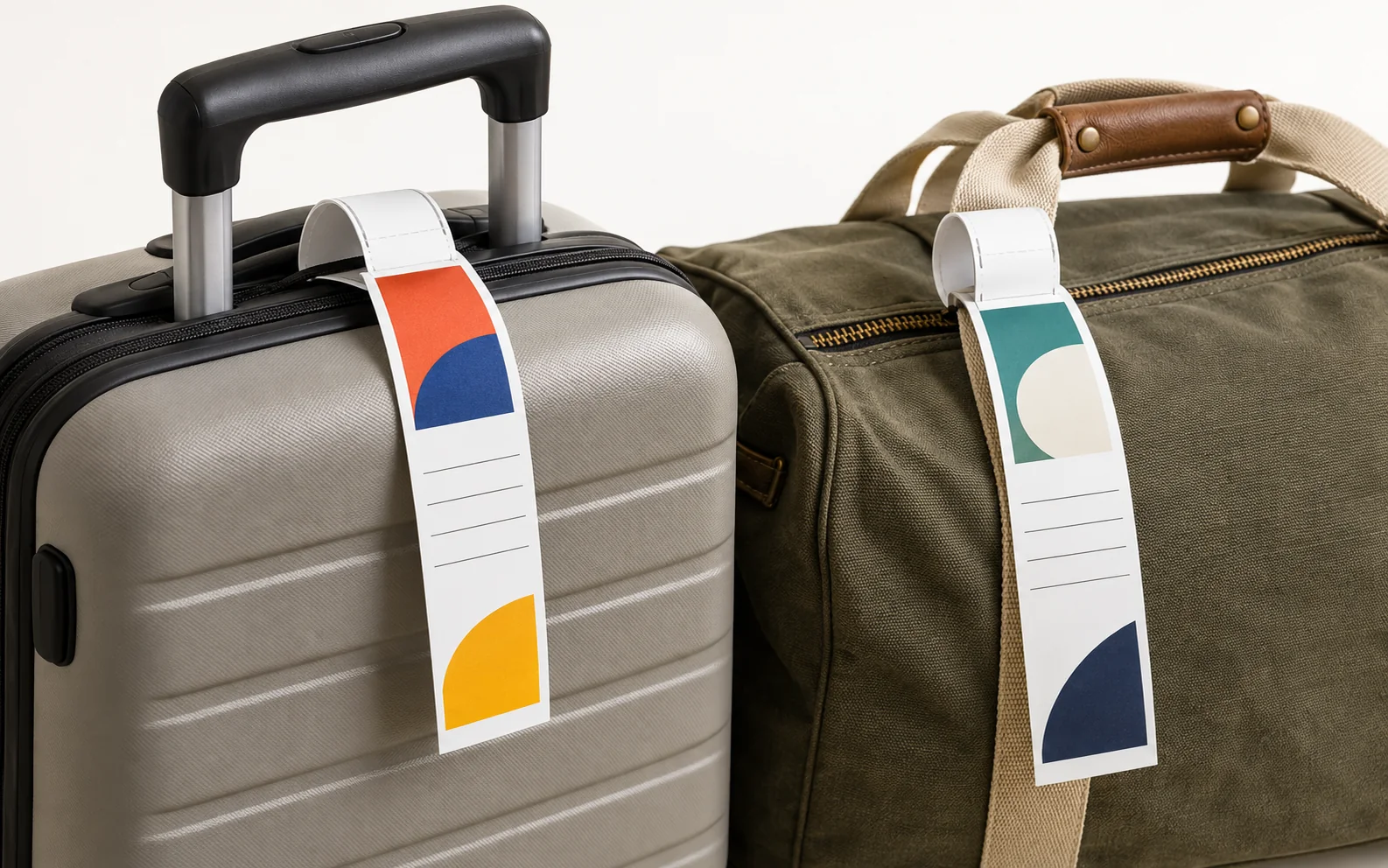 Иллюстрация применения: airport logistics tags