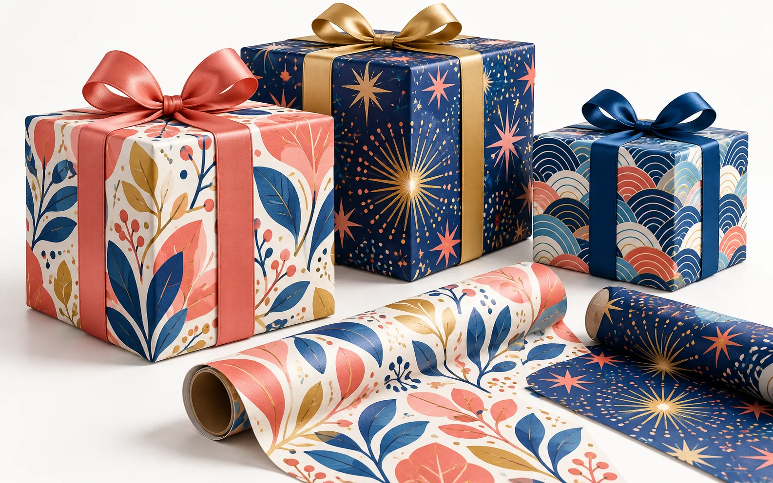 Иллюстрация применения: gift wrapping paper