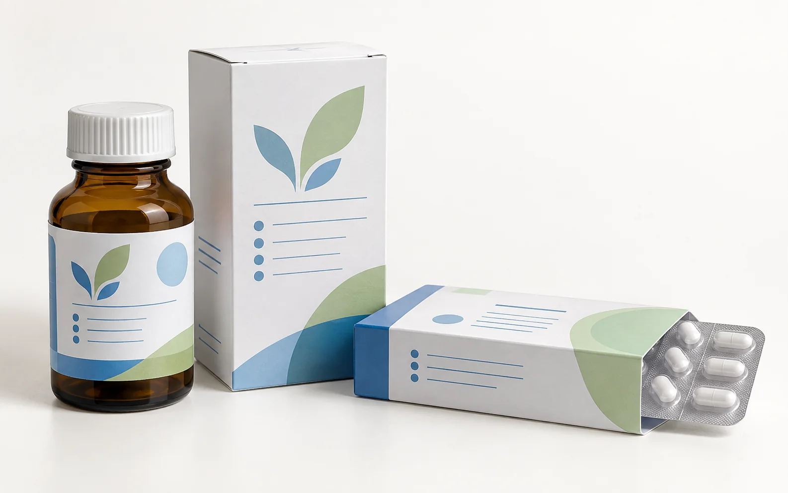 Иллюстрация применения: pharmaceutical labels